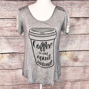 Thread Studio Coffee is my spirit animal T-shirt Size M